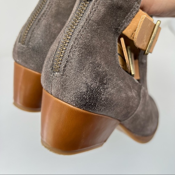 Korks | Suede Ankle Booties | 7M - Picture 11 of 13